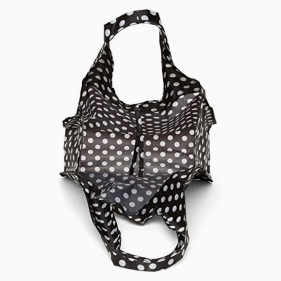 Kate Spade Reusable Shopping Tote Polka Dot NWT - Picture 6 of 6